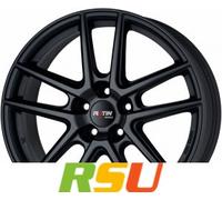 Platin Platin P73 racing-schwarz 8x18 ET45 - LK5/114.3 ML70.1 Alufelge schwarz