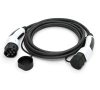 Platinet PEVC11KW5B - Schwarz - Typ 2 - Typ 2 - Schwarz - Weiß - Abgewinkelt - Abgewinkelt