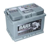 AUTOBATTERIE 12V 62 Ah 600A EN BARS PLATINUM Wartungsfrei sofort Einsatzbereit