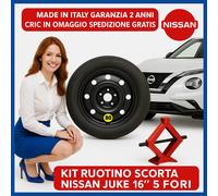 Platzsparend Notrad 16 " Nissan Juke Mit Wagenheber 135/90R16 Dot 2025 Verfügbar