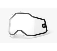 Plexi 100% Racecraft 2/Accuri 2/Strata 2 doppelt klar (Anti-Beschlag)