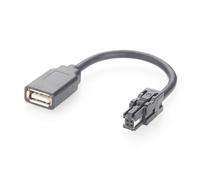 Plinkwirekb USB auf HSC Automotive Kabel, Buchse A zu Hochgeschwindigkeits-Stecker, für Fahrzeug-Infotainment-Systeme, Daten- und Stromübertragung, OEM-Qualität, Abgeschirmt, 1 Stück