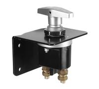 Plookyoe 12-V-Batterieschalter, Robuster Batterie-Schaltkreisschneider, Trennschalter, Isolator mit SchlüSselloch für Wohnmobil, Camperize B
