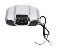 Plyisty Motorrad Bluetooth Lautsprecher, 2x10W Subwoofer Lenker