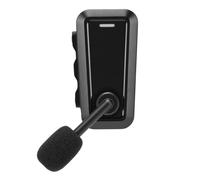 Plyisty Motorradhelm-Bluetooth-Headset, 2-Wege-Gegensprechanlage, Schwarz | Bluetooth 6.0, ENC-Geräuschunterdrückung, IPX5-Wasserdichtigkeit, Musikfreigabe, 520 M Große Gegensprechanlage, 1 Packung