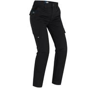 PMJ Electra Damen Motorradjeans, schwarz, Größe 38