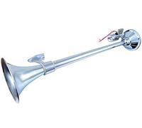Pneumatische Fanfare, Druckluft Horn Hupe 12V 24V 640 mm 125 dB Metall für LKW PKW