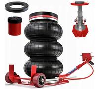 Pneumatischer Wagenheber 3,5T, 150-400 mm + Gummi + Adapter [11cm] Luftheber