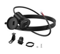 PNGKNYOCN Motorrad USB-Ladegerät mit Schalter,12V 24V USB PD Outlet Single Ports Wasserdichtes Ladegerät für Marine Fahrzeug RV Boot LKW UTV
