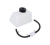 Pocket Bike Tank 1 Liter ATV Gas Kraftstofftank Kunststoff mit Filter Schlauchleitung Mini Dirtbike Benzintank für 47cc 49 cc 2 Takt Mini Pit Bike Moto Kinde