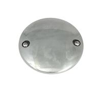 Point Cover, Domed, Polished für Harley-Davidson 70-99 Big Twin, 71-22 XL Sportster