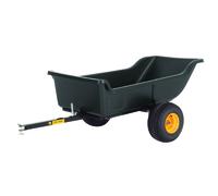 Polar Anhänger Trailer schwarz Stahl B/H/L: ca. 137x79x249 cm