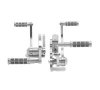 Poliert Vorverlegte Fußrastenanlage Softail 2000-2017 Heritage Springer Deluxe