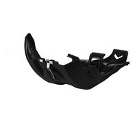 POLISPORT 8469100004 - Motorschutzplatte Fortress mit Pleuelschutz aus hochbelastbarem und widerstandsfähigem Leichtkunststoff kompatibel mit Motorrädern KTM, HUSQVARNA, GAS GAS in Farbe Schwarz