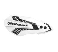 Polisport MX Flow Handschützer Weiß Schwarz