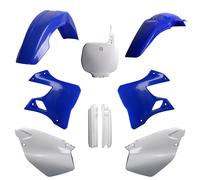 POLISPORT Plastik Kit Yamaha YZ 125, 250 1996-1999 Blau Weiß