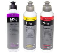 Politur Set Koch Chemie Heavy Cut H9.01 + Fine Cut F6.01 + Micro Cut & Finish M3.02 je 250 ml