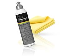 Politur Set: Koch Chemie THE FINISHER PowerSpeedPolish Autopolitur + Poliertuch