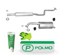 POLMO Auspuff Auspuffanlage mit E-Prüfzeichen /3506