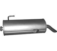 POLMO Endschalldämpfer Schalldämpfer Auspuff hinten für Peugeot 206 CC 2D 2A/C