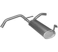 POLMO Endschalldämpfer Schalldämpfer für Toyota Aygo Citroën C1 107 04.233