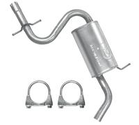 POLMOstrow Auspuff für VW Golf Plus 5 V 2007-2013 | Mitteltopf, Motoren: 1.4 TSI - 1.6 FSI | Van