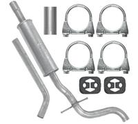 POLMOstrow Auspuff Mitteltopf für Volkswagen Golf Plus 5 V 1.4 Fließheck 2003-12.2008