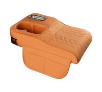 Polsterung für Mittelkonsole - Kompakte Erhöhung, Armlehnenmatte aus Kunstleder, mehrere Taschen für mit Unterstützung aus weichem und elastischer Passform | Or