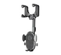 POPETPOP GPS Halterung fürs Auto 360° Drehbare Rückspiegel Handyhalterung mit Festem Winkelverriegelungssystem für LKW und Pkw