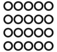 POPETPOP Gummi O Ringe 20 Stück für Wagenheber Reparaturset Ersatzteile Staubdichte Dichtungen Zubehör für Scherenwagenheber Reparatur
