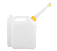 POPETPOP Motoröl Mischflasche Mit Ausgießer Für Zweitaktmotoren 4l Abs Kunststoff Benzin Öl Mischbehälter Kettensäge Rasenmäher Motorsense Zubehör