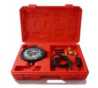 PORFOYO 90CM Kraftstoff Vakuum Vergaser,Synchrontester Vergaser Synchrontestgerät,Auto Motor Vakuum Kraftstoffpumpe,Vakuumtester Vergaser Ventil Für Autos, Laster,PKW Motorrad,Vakuumprüfer,Rot
