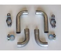 Porsche 356B 356C 356 B C T5 Satz Endrohre