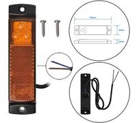 Positionsleuchte 12V 24V LED Begrenzungsleuchten für Anhänger Zubehör - wasserdichtes Standlicht 126x30mm, Umrissleuchten als Ersatzteile für Au