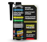 PowerMaxed Katalysator-Reiniger | Kraftstoff-Systemreiniger für Diesel und Benzin | 500ml