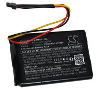 Powery Akku für GPS Navi TomTom Go 510 / Go 520 / Typ AHA11110004 - 4062438078026