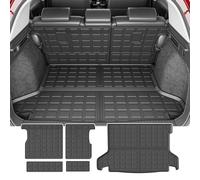 powoq Passend für Honda HRV Cargo Liner 2016-2022 Kofferraummatte, TPE-Rückenlehnenmatte für 2016 2017 2018 2019 2020 2021 2022 Honda HRV Zubehör (2016-2022 HRV, hintere Rückenlehnenmatte + hintere