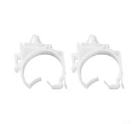 PP Auto Teppich Clips 36mm Anti-Rutsch Befestigung(2) | PP Kunststoff, rutschfest, hält Matte sicher, 36mm Durchmesser, weißes Design