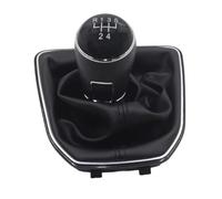 PPXBFD Gang Schaltknauf Für VW Für Caddy 4 IV MK4 SA 2015-2019 Hebelmanschette Manueller Schaltknauf Kofferraumabdeckung Gamaschenhebel Shifter Gamasche Boot(5 Speed a Set)