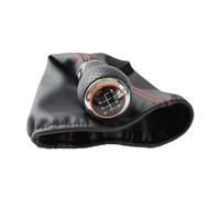 PPXBFD Gang Schaltknauf Für VW Für Jetta Für Golf 3 MK3 Für Lupo Für Polo Für Caddy Für 1992-1998 Schaltknauf Gamasche Boot Kragen Shifter Gamasche Boot(C 6 Speed)