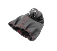 PPXBFD Gang Schaltknauf Für VW Für Jetta Für Golf 3 MK3 Für Lupo Für Polo Für Caddy Für 1992-1998 Schaltknauf Gamasche Boot Kragen Shifter Gamasche Boot(B 6 Speed)