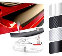 PR-Folia Ladekantenschutz Folie für Hyundai Kona ab Bj. 11/2017 - Stoßstangenschutz Lackschutzfolie SCHWARZ