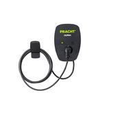 PRACHT Wallbox ALPHA MONO XT+ NRG1032 | 22 kW | Typ 2 | 5,5m Kabel | RFID | IP65 | 3-phasig | schwarz