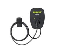 PRACHT Wallbox ALPHA MONO XT+ NRG1032 | 22 kW | Typ 2 | 5,5m Kabel | RFID | IP65 | 3-phasig | schwarz