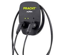 Pracht Ladestation Alpha XT NRG1002 - Wallbox 2x11kW mit 2xTyp 2 Ladekabel 5,5m + Pracht Connect