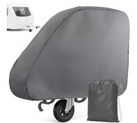 Praknu Deichselabdeckung Wohnwagen PVC - Extra dick - Anhängerkupplung Abdeckung - Wasserdicht & UV-Beständig Schutzhülle -Deichselhaube Anhänger Zubehör - Abdeckung für Anhängerdeichsel & Humbaur