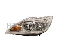 Prasco - FD4264946 - Ford - Focus - Mod. 08/07-02/11 - Scheinwerfer Links-H7+H1-Mit Lwr-Mit Motor-Mit Kurvenlicht-(Afs)-Verchromt