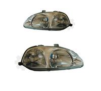 PRASCO Scheinwerfer Set H4 passend für Honda Civic VI Hatchback EJ EK MB MC