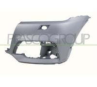 PRASCO Stoßfänger vorne links mit Abdeckung für Scheinwerferreinigungsanlage AUDI AD8251114