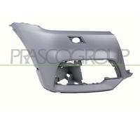 PRASCO Stoßfänger vorne rechts mit Abdeckung für Scheinwerferreinigungsanlage AUDI AD8251113
